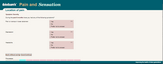 Preview of Online pain questionnaire screenshot C7a-C7c
