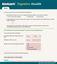 Preview of Online digestive health screenshot A1, A2 and A3