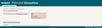 Preview of Online pain questionnaire screenshot C1