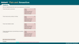 Preview of Online pain questionnaire screenshot E5a-E5d