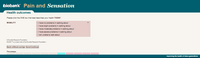 Preview of Online pain questionnaire screenshot H1